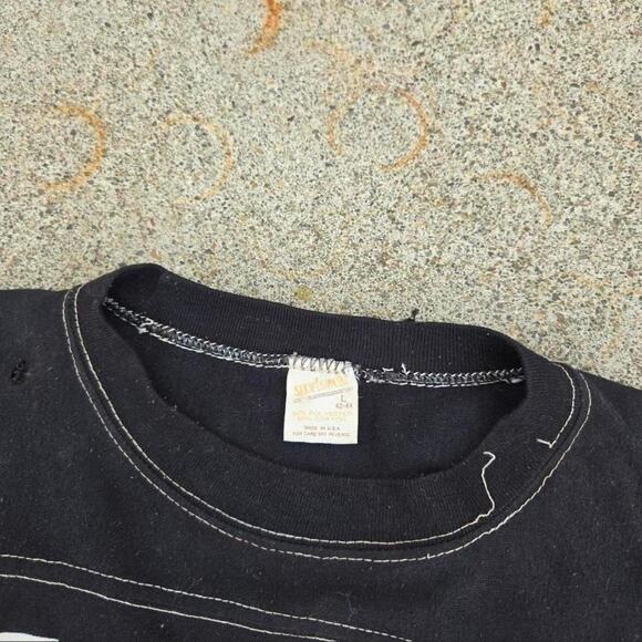 Vtg 70s SOUTHEAST ASIA WAR GAMES Second Place Distressed Political T Shirt M USA - Picture 5 of 7